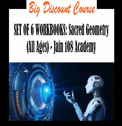 SET OF 6 WORKBOOKS: Sacred Geometry (All Ages) - Jain 108 Academy - Digital Download