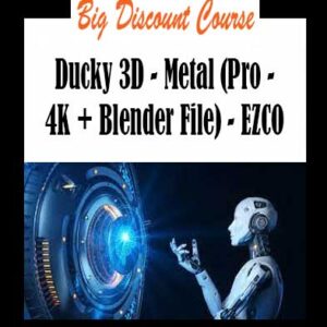 Ducky 3D - Metal (Pro - 4K + Blender File) - EZCO